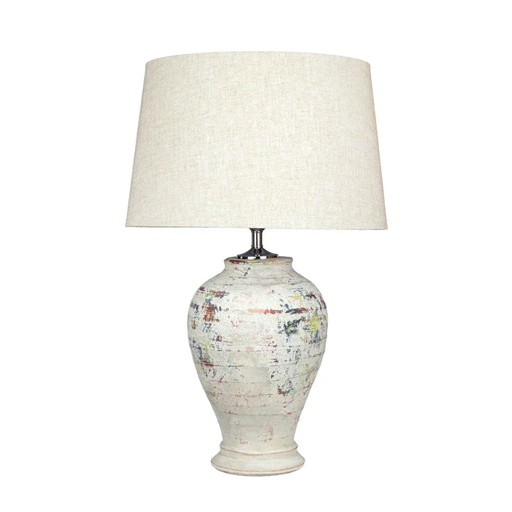 Table Lamp - Classic Vintaged Patina - Lamp