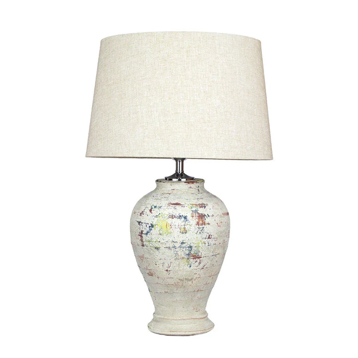 Table Lamp - Classic Vintaged Patina - Lamp