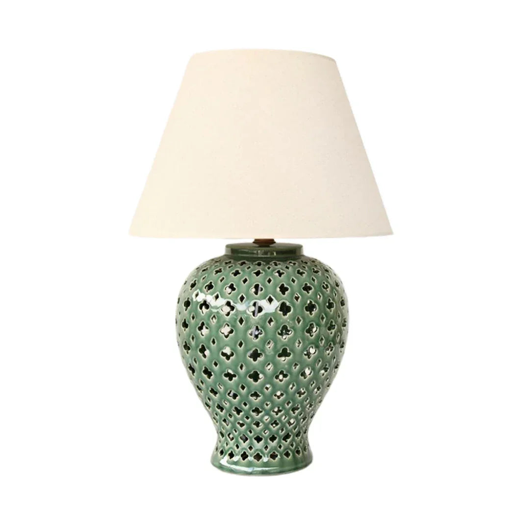 Table Lamp - Cut Out Green - Lamp