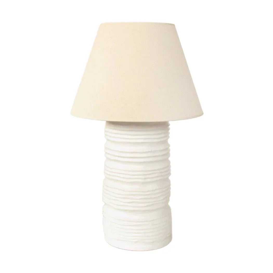 Table Lamp - Layered White - Lamp