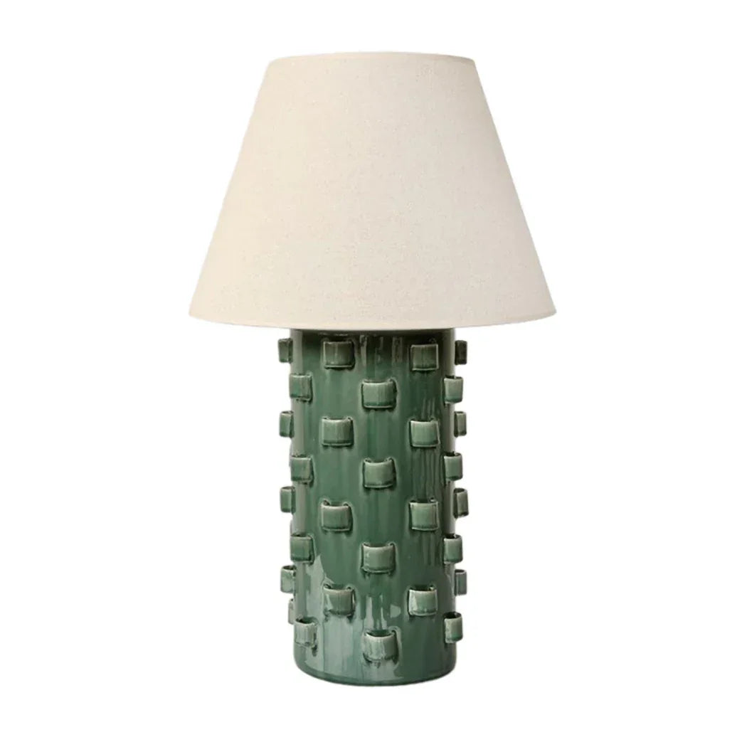 Table Lamp - Loops Green Tall - Lamp