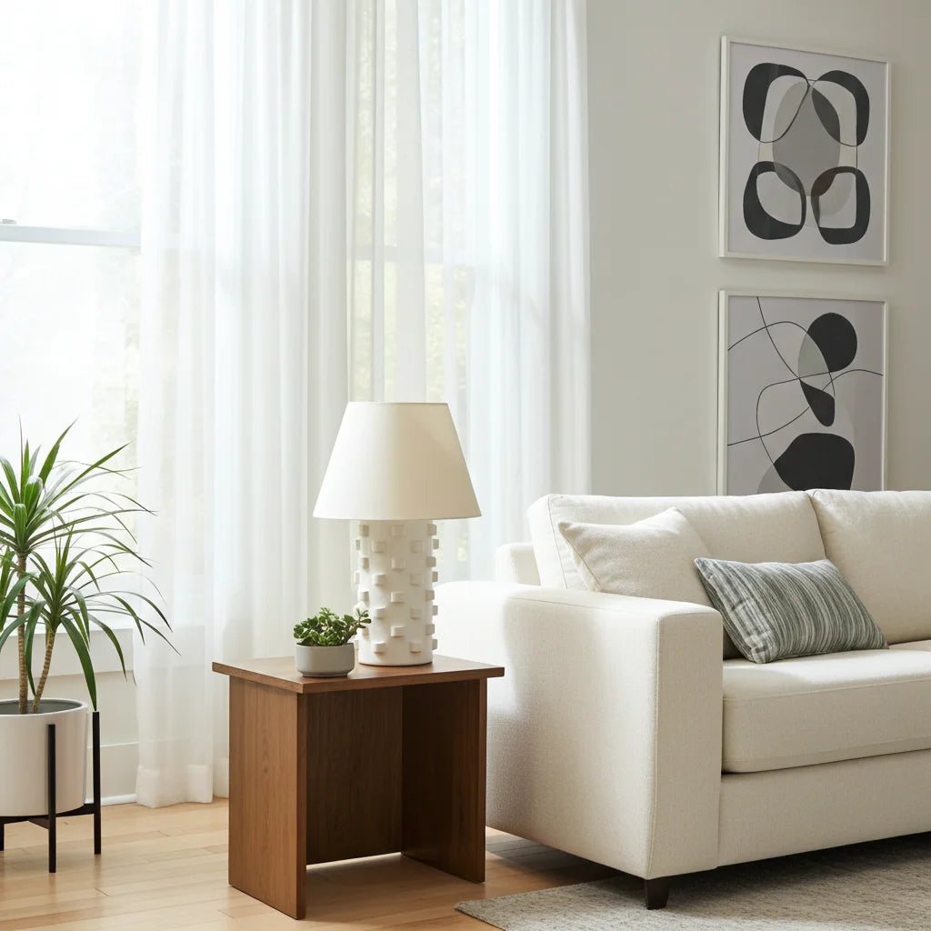 Table Lamp - Loops White - Lamp