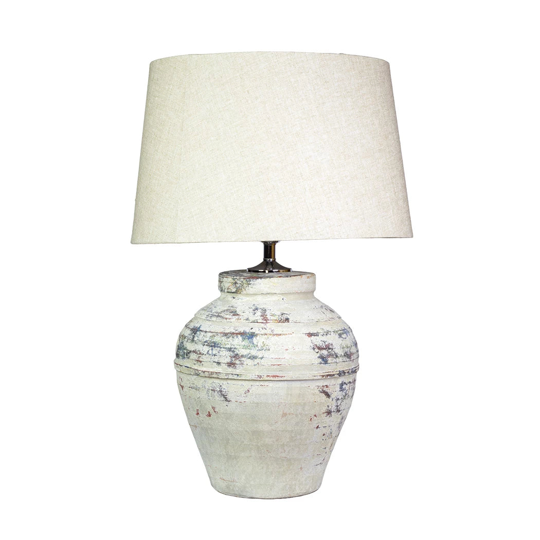 Table Lamp - Vintaged Layered Patina