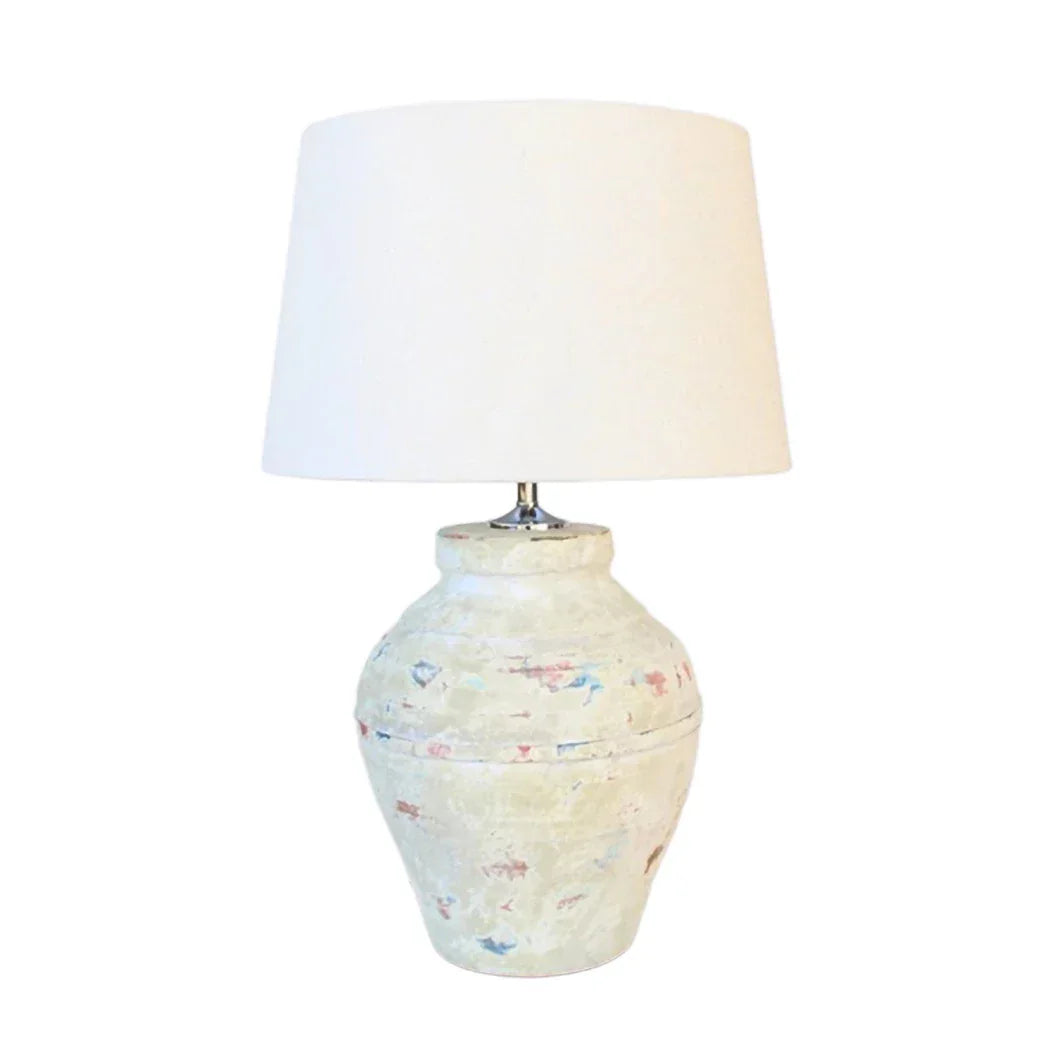Table Lamp - Vintaged Layered Patina No.2 - Lamp