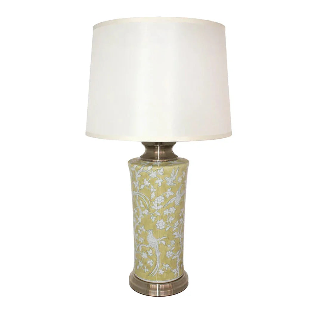 Table Lamp - Yellow Avian 74cm - Ceramic