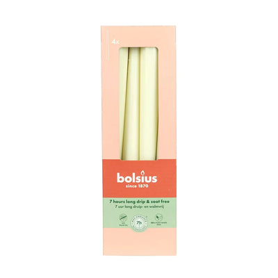Taper Candle Set - Pearl Bolsius 7H - Candle