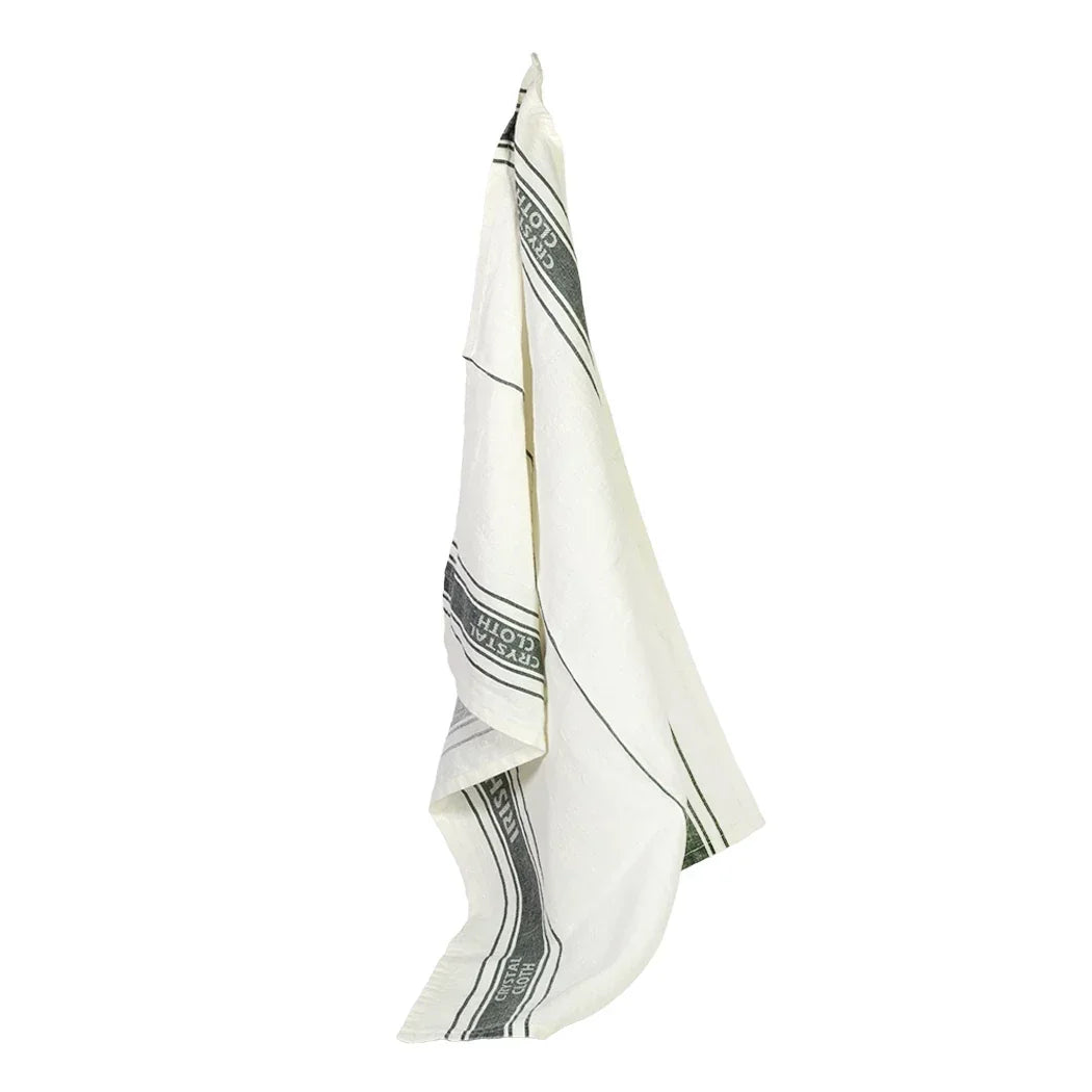 Tea Towel - French Grey-Green Linen - Linen
