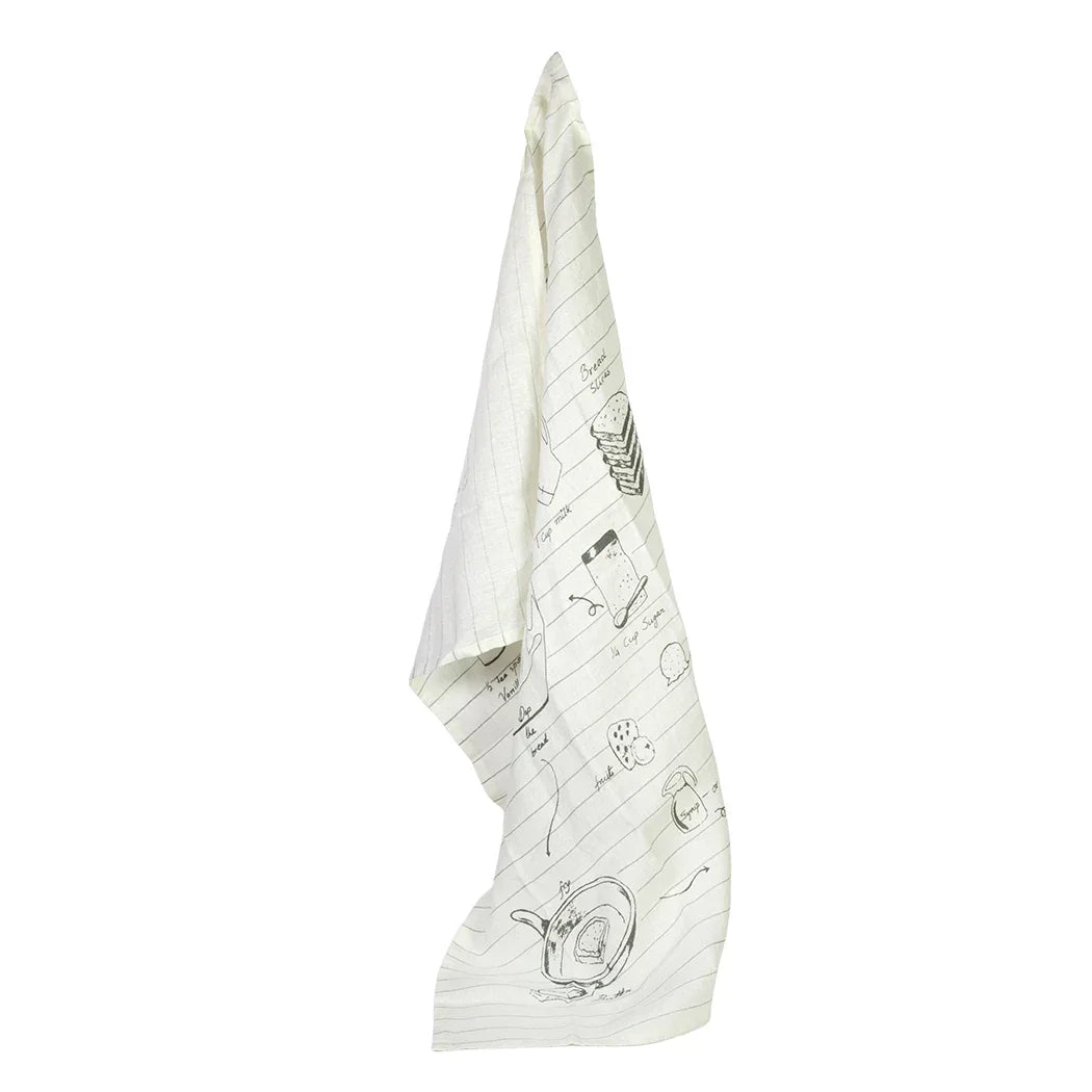 Tea Towel - French Toast Linen - Linen