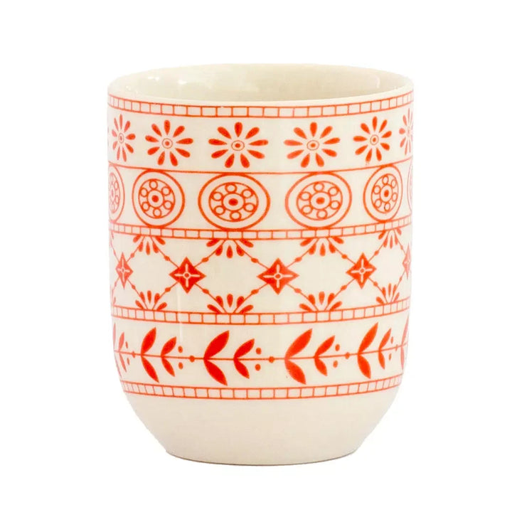 Teacup - Red Patterned - Kitchen