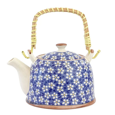 Teapot - Blue Daisies - Kitchen