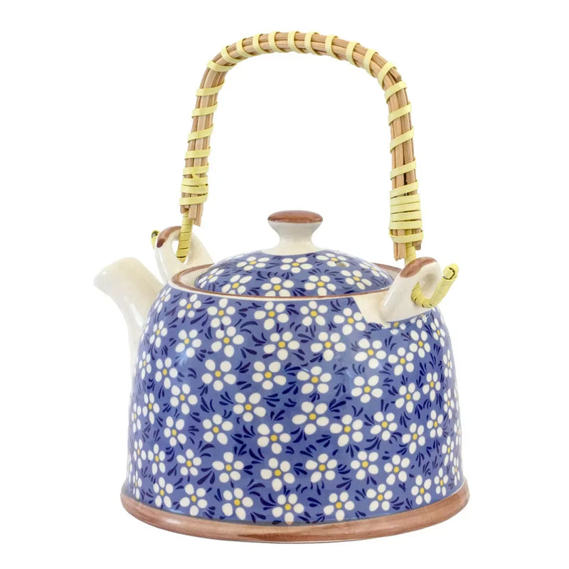 Teapot - Blue Daisies - Kitchen