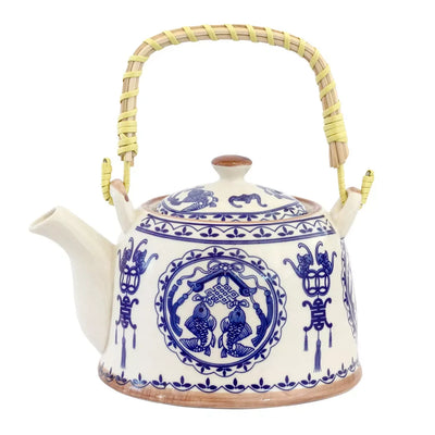 Teapot - Blue Koi - Kitchen