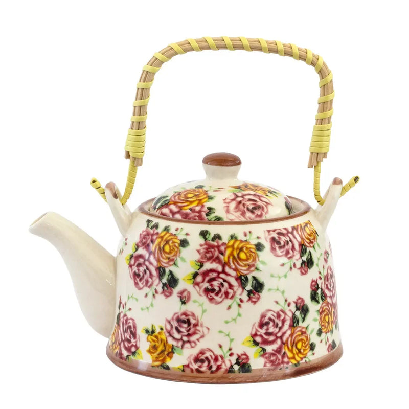 Teapot - Small Roses - Kitchen