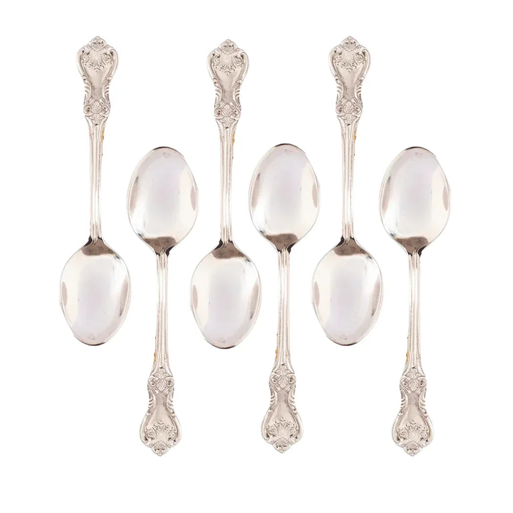 Teaspoon Set - Royal Silver - Pewter