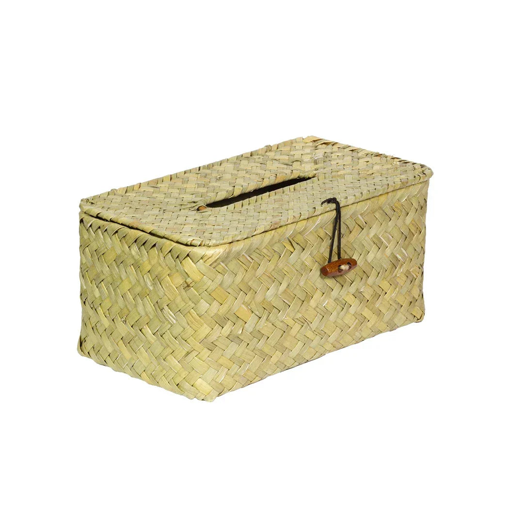 Tissue Box - Bali Woven Light - Bathroom