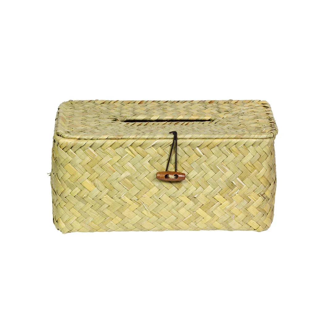 Tissue Box - Bali Woven Light - Bathroom