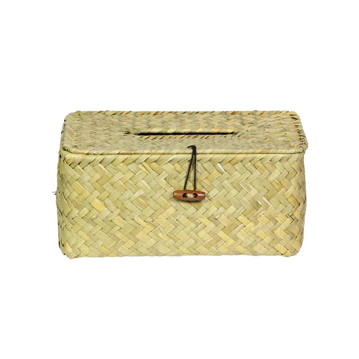 Tissue Box - Bali Woven Light - Bathroom