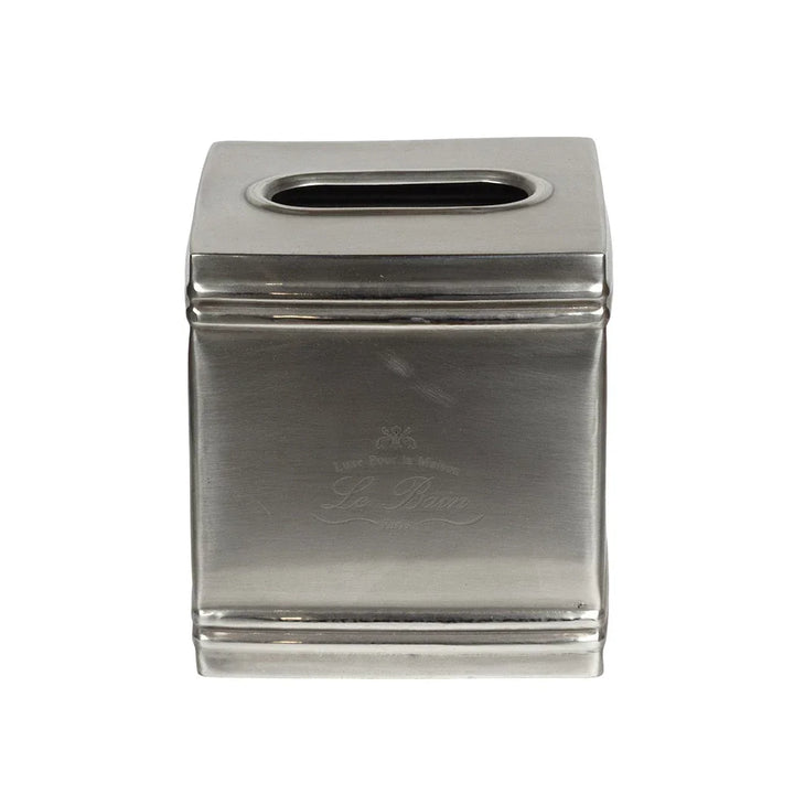 Tissue Box - Silver Classic - Pewter