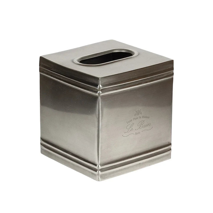 Tissue Box - Silver Classic - Pewter