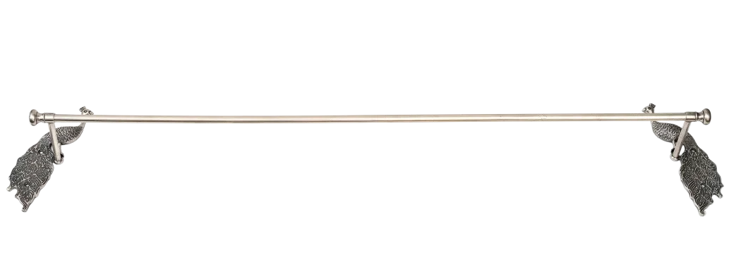 Towel Rail - Peacock Silver - Pewter