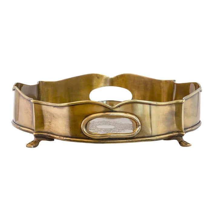 Tray - Brass French - Pewter