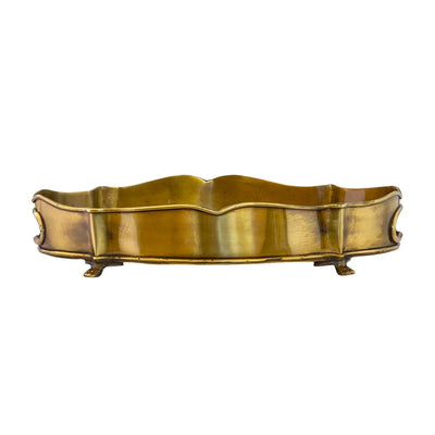 Tray - Brass French - Pewter