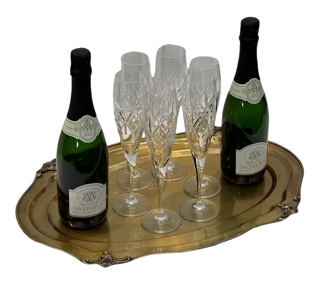 Tray - Brass Royal 55cm - Pewter
