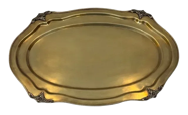 Tray - Brass Royal 55cm - Pewter