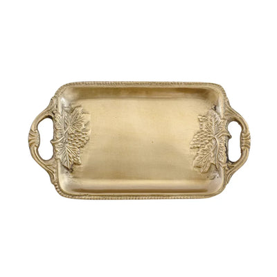 Tray - Mini Brass Grapes - Pewter