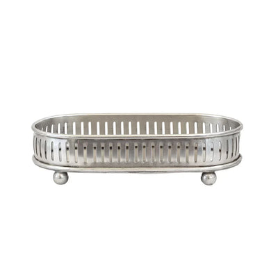 Tray - Oval de la Gare - Pewter