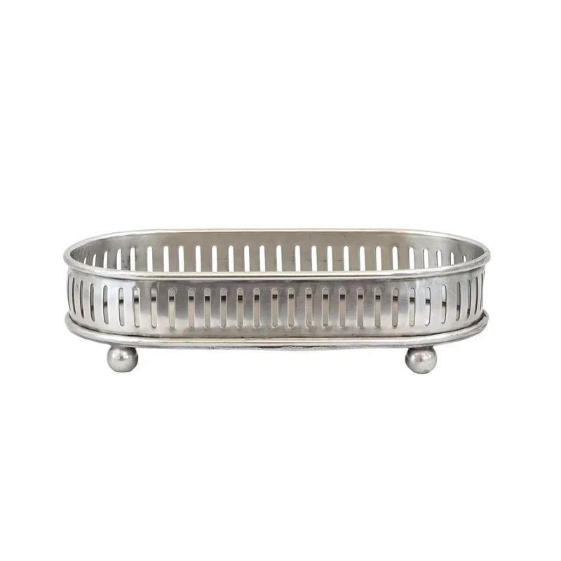 Tray - Oval de la Gare - Pewter