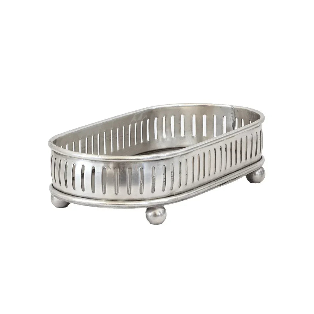 Tray - Oval de la Gare - Pewter