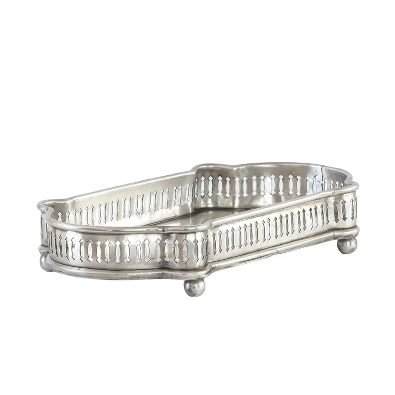 Tray - Oval Perfume - Pewter