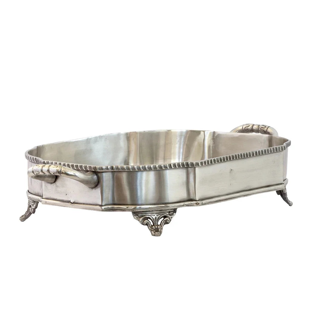 Tray - Silver Handled Classic [Markdown] - Pewter