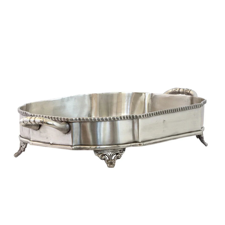 Tray - Silver Handled Classic [Markdown] - Pewter