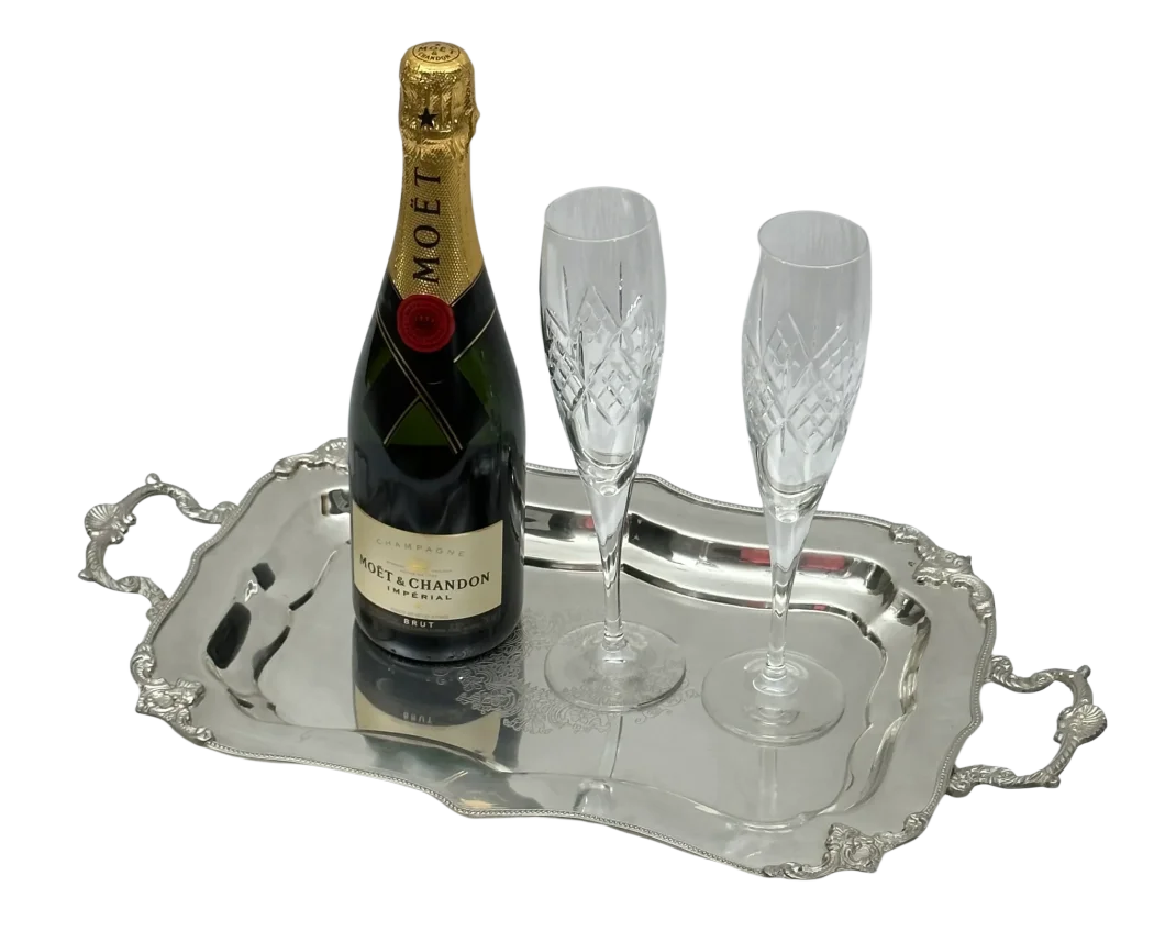 Tray - Silver Monarch - Pewter