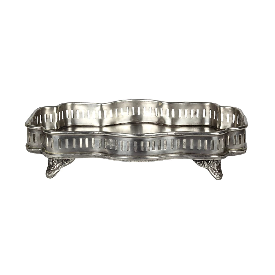 Tray - Silver Perfume French