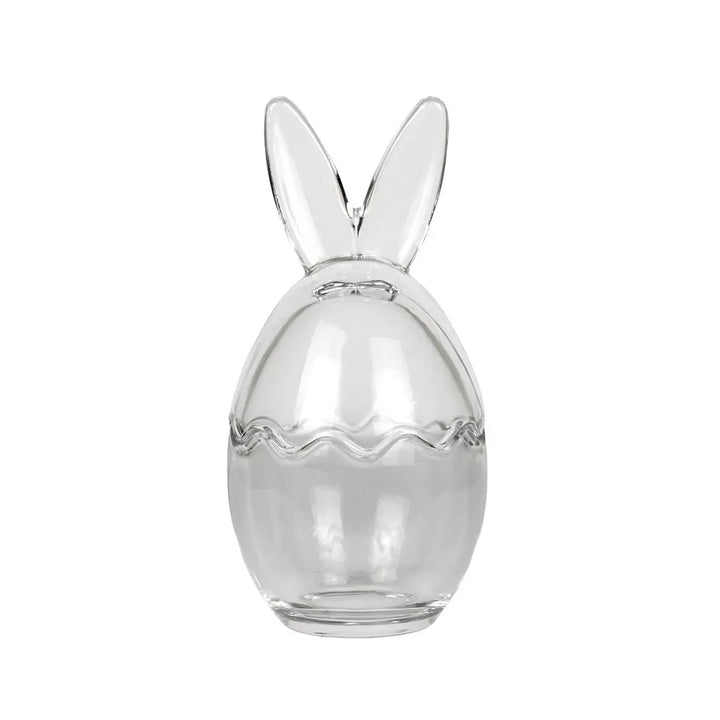 Trinket Box - Bunny Ears 17cm - Glass / Crystal