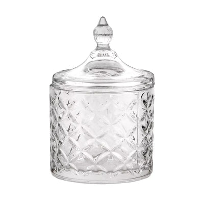 Trinket Box - Glass Moroccan - Glass / Crystal