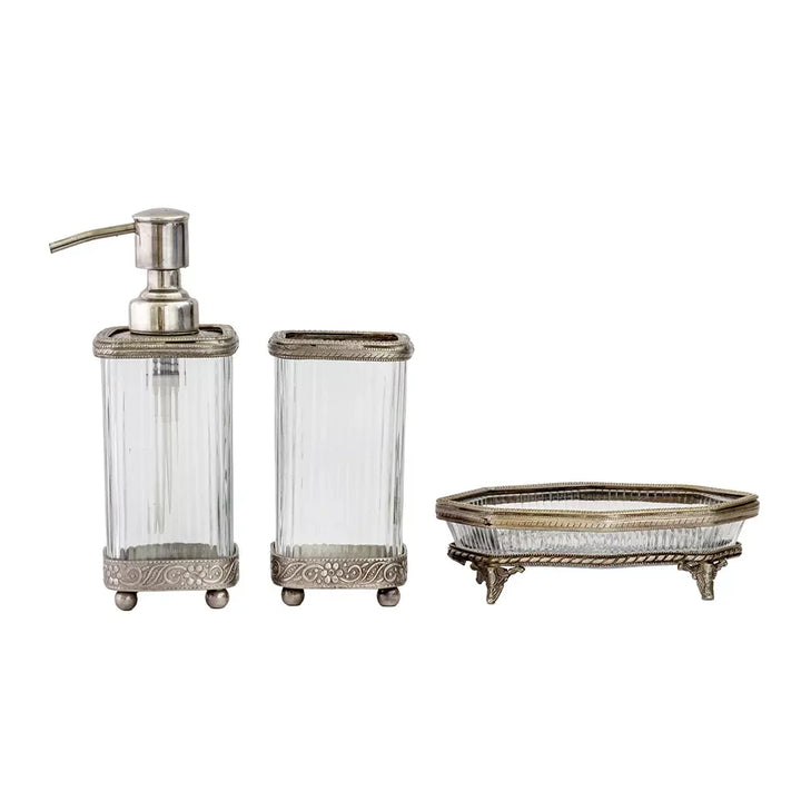 Tumbler - Vintage Squared - Pewter