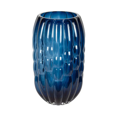 Vase - Bubble Blue 29.5cm - Glass / Crystal