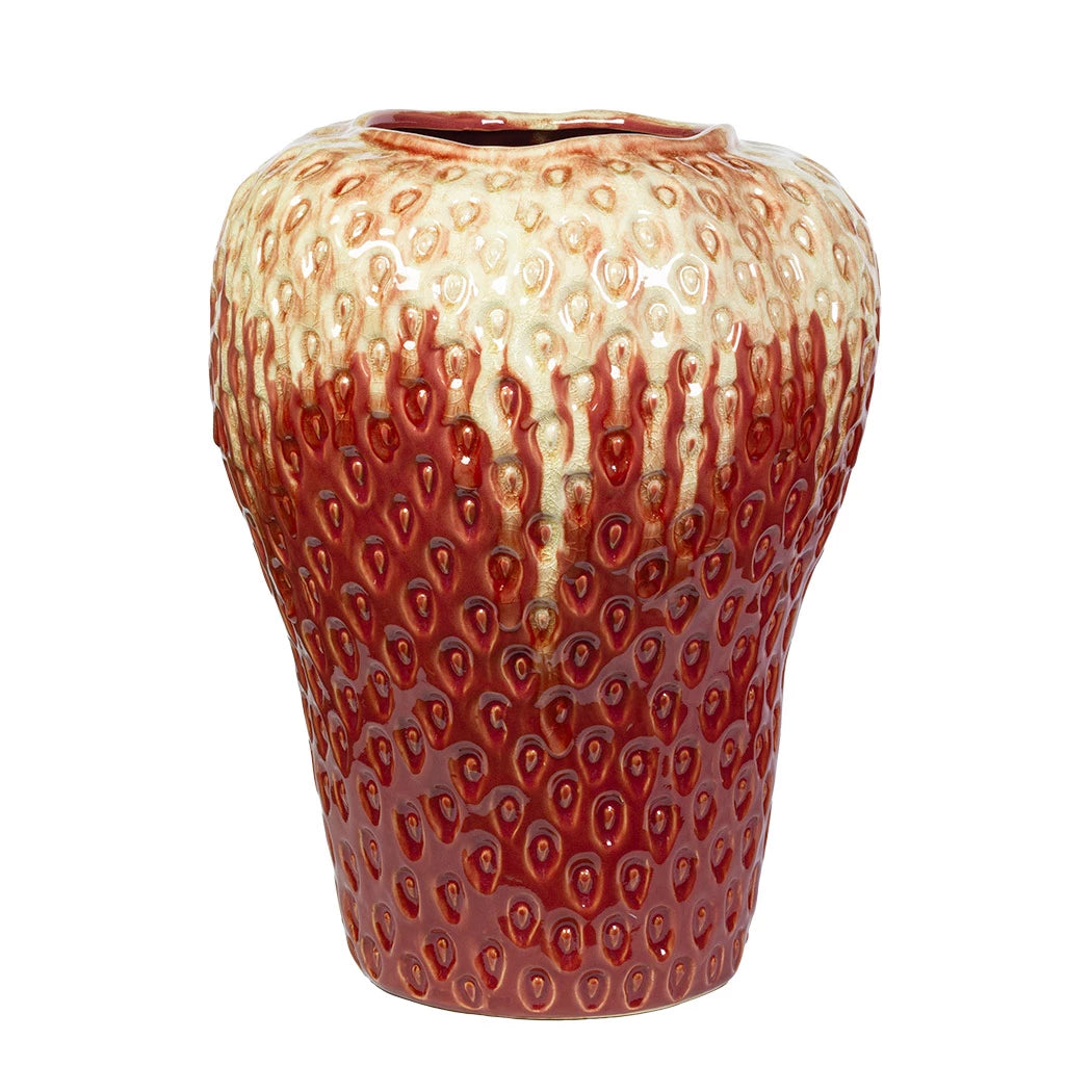 Ceramic Vase - Sweet Strawberry