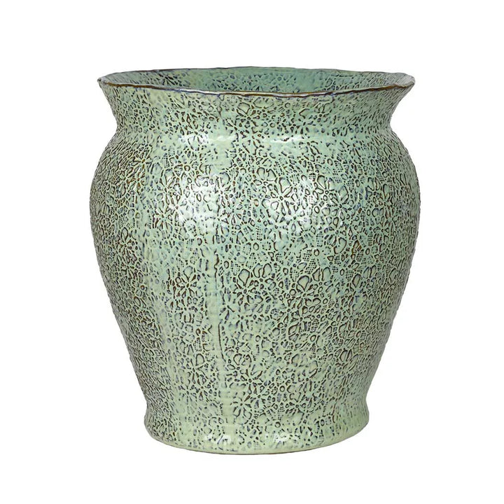 Ceramic Vase - Floral Pebbles Vintaged