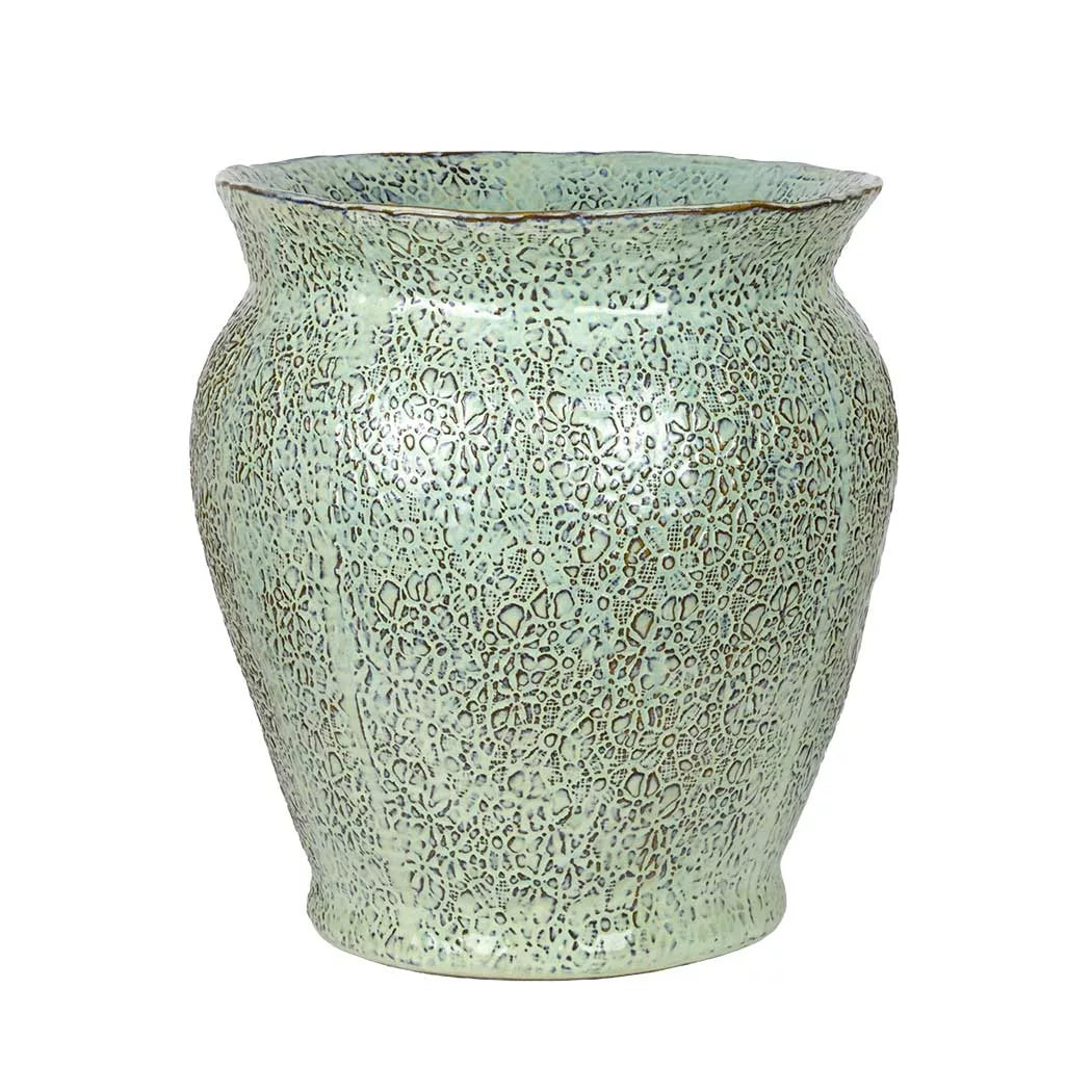 Ceramic Vase - Floral Pebbles Vintaged