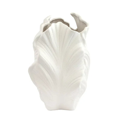 Vase - Forest White 22cm - Resin