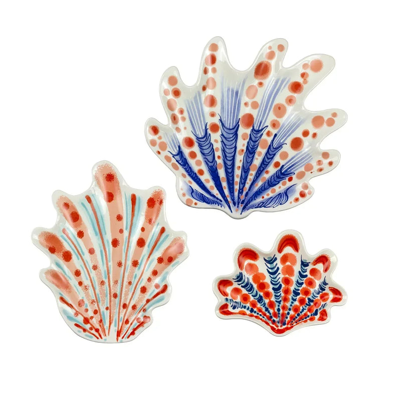 Wall Art - Medium Ceramic Shell - Ceramic