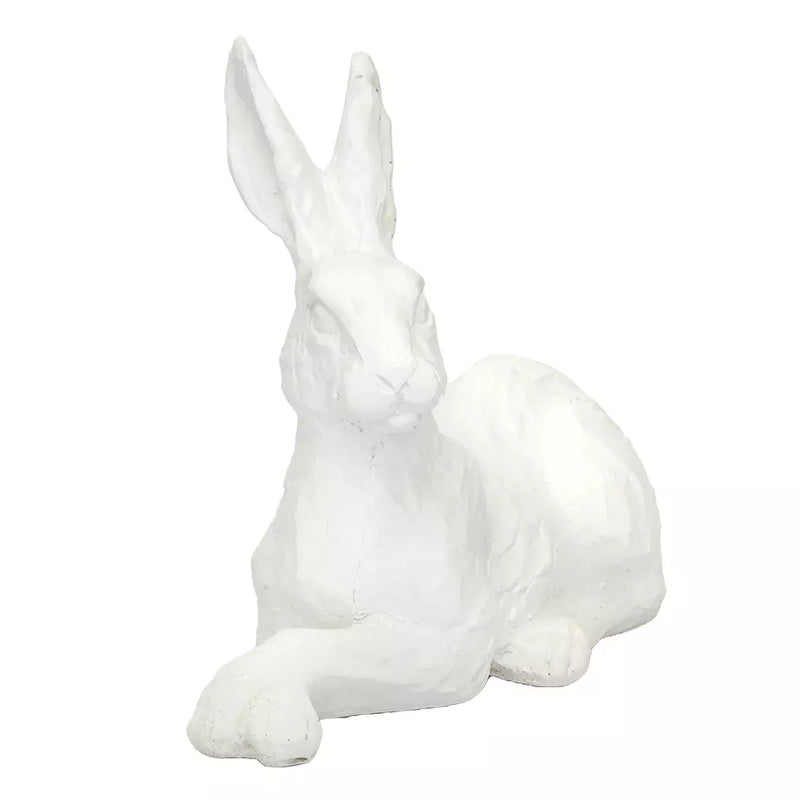 Ornament - Hare Crossed Feet White
