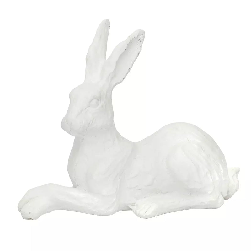 Ornament - Hare Crossed Feet White