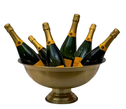 Wine Cooler - Brass Royalty - Metal