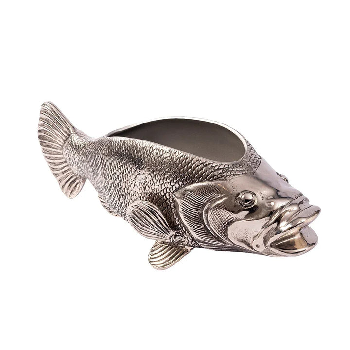 Wine Cooler - Silver Fish - Metal